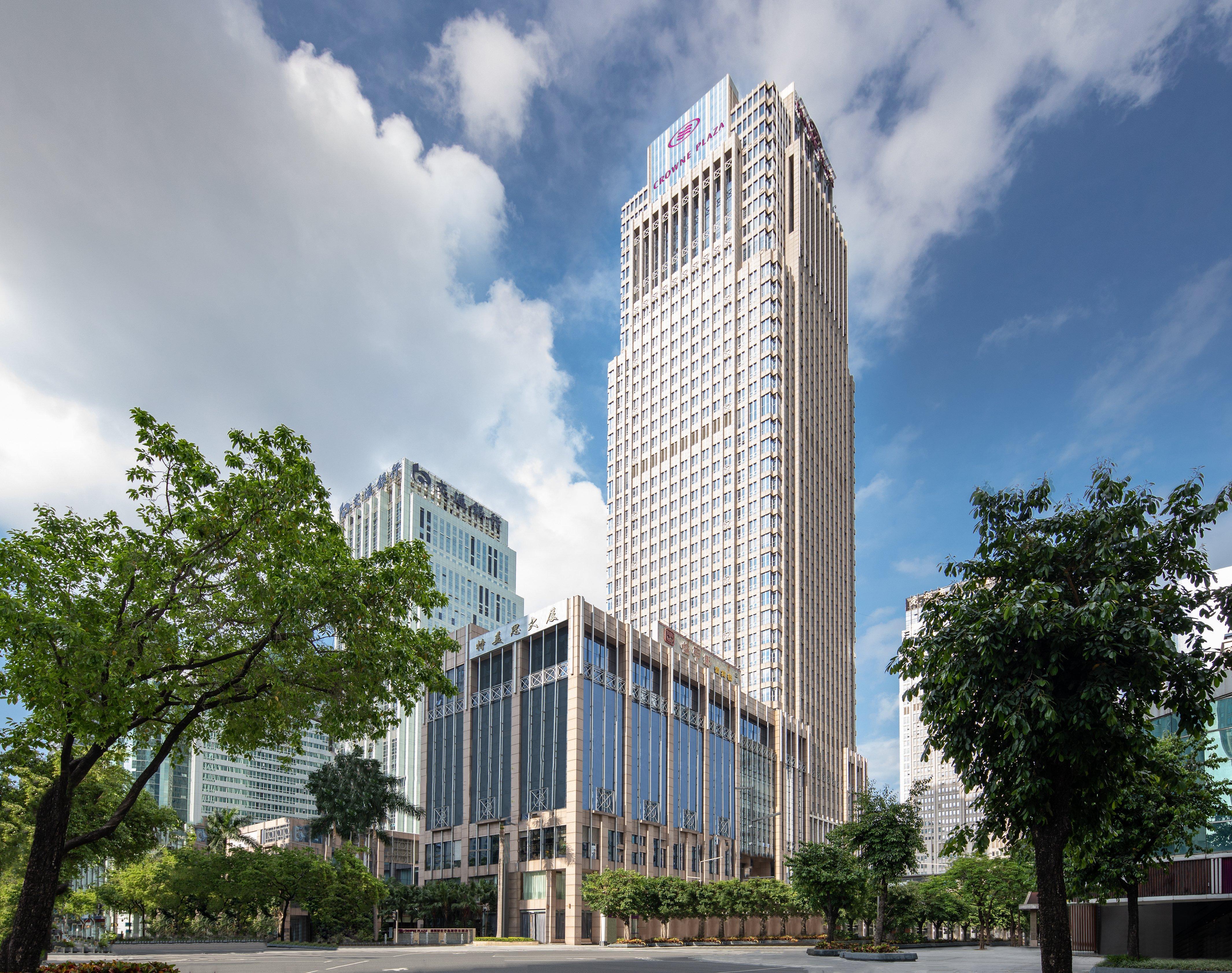 Crowne Plaza Shenzhen Futian, Near To Shenzhen Convention&Exhibition Centre, Shenzhen Stock Exchange And Shenzhen Civic Center, Outdoor Heated Pool Exterior photo